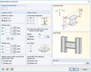 Editar excentricidade de barra