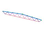 Modelo de treliça do RFEM