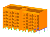 Edifício residencial de madeira laminada cruzada (CLT) em Girona, Espanha
