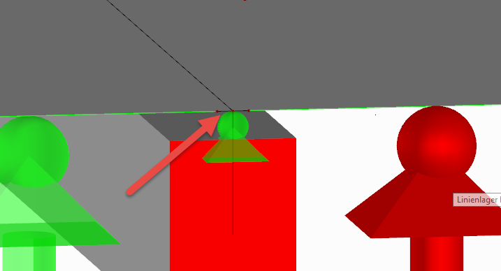 Apoio da viga de pavimento inferior