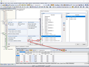 Exportação de forças de apoio nodais de CC/CO/CR selecionados para o Excel