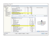 Tabelas de resultados para o cálculo da segurança à rotura por flexão da viga equivalente
