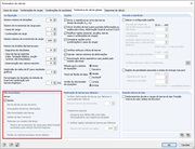 Parâmetros de cálculo com não linearidades na estrutura introduzida