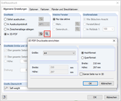 Imprimir configuração de página