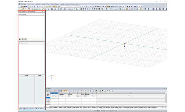 Novo modelo CAD/BIM de separador no Navegador de projetos