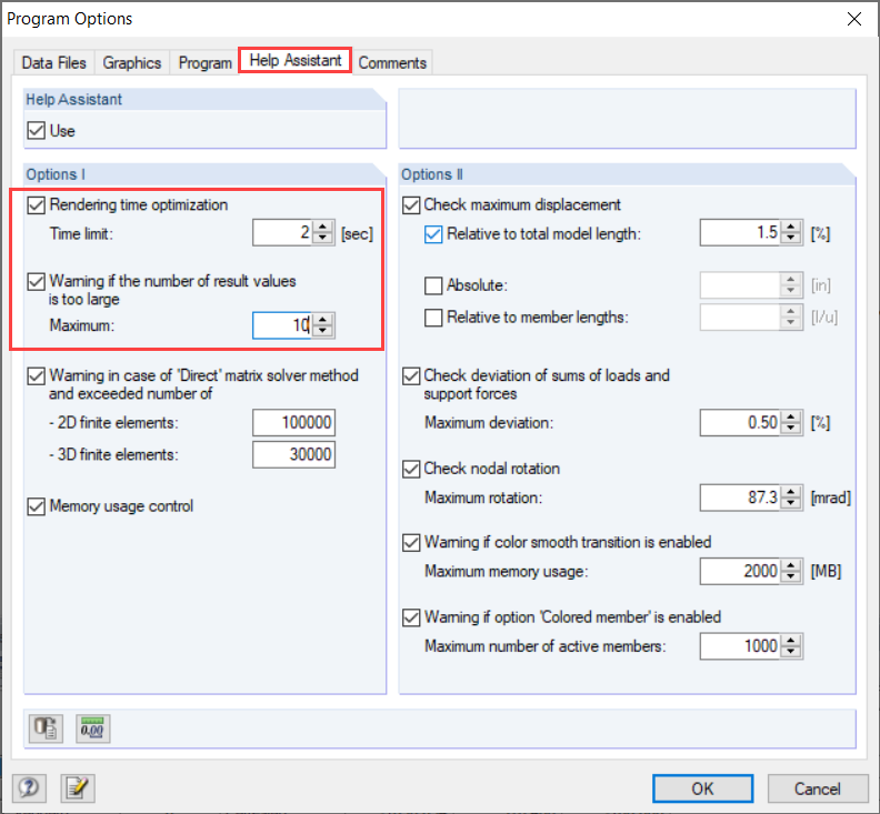 Ativando o Assistente de Ajuda