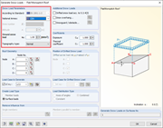 Se for selecionado o anexo nacional geral da EN 1991‑1 3, o programa permite introduzir qualquer valor.