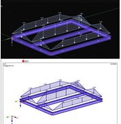 Visualização da carga