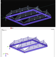 Visualização da carga