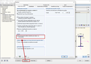 Opção "Dimensionamento elástico"
