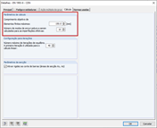 Definição do comprimento máximo dos elementos finitos