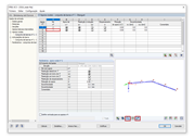 Apresentar o conjunto de barras atual com numeração de nós
