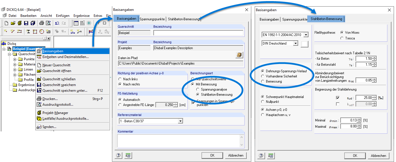 Ativação do dimensionamento