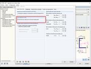 Desativar a verificação de encurvadura por corte