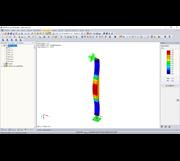 Vetor próprio determinado com o RF-STABILITY