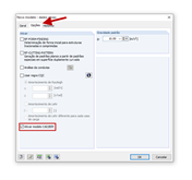 Ativação da opção CAD/BIM após selecionar o ficheiro a ser importado