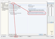 Ativação das zonas de suavização no RF-LAMINATE