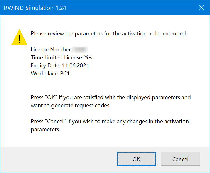 Pedido de confirmação