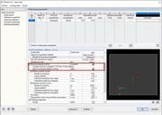 Janela "1.5 Nós de punçoamento" – Momentos fletores mínimos – Condição não cumprida