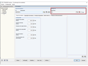 Seleção de superfícies para dimensionamento na janela 1.4 Armadura do RF-CONCRETE Surfaces