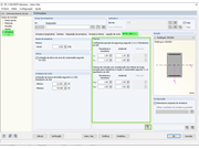 Janela 1.6 com a configuração dos coeficientes parciais de segurança para dimensionamento