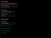 Definições de dimensionamento