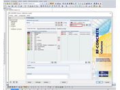 RF-CONCRETE Columns com a seleção do Anexo nacional DIN para a EN 1992