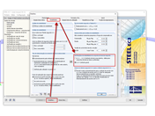 Seleção do método de cálculo para conjuntos de barras