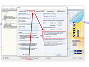 Seleção do método de cálculo para conjuntos de barras
