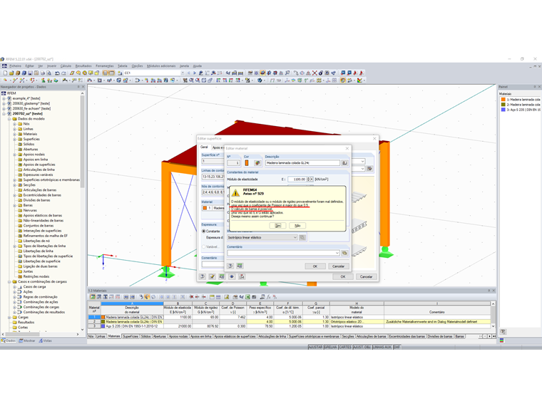 Definição de material para madeira