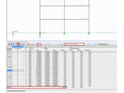 Tabela de resultados 5.8 – Cargas equivalentes