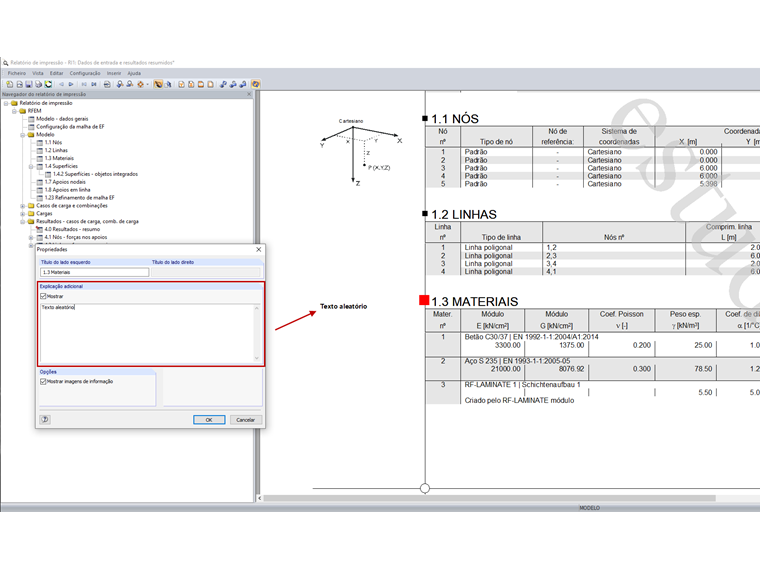 Explicação adicional