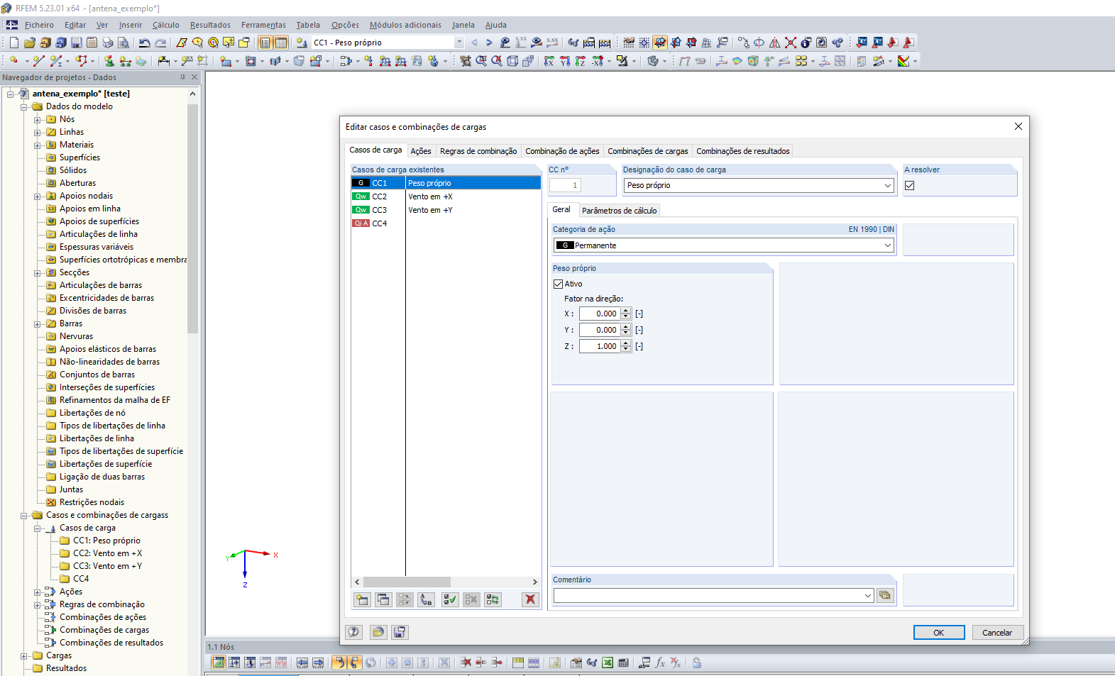 Caixa de diálogo da combinação automática