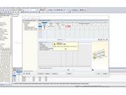 Posição incorreta do apoio lateral intermédio para o método da barra equivalente