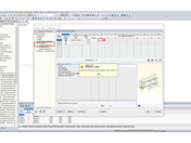 Entrada incorreta do apoio lateral intermédio para a entrada dos apoios nodais