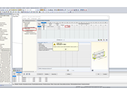 Entrada incorreta do apoio lateral intermédio para a entrada dos apoios nodais