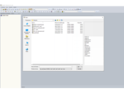 Caixa de diálogo "Open"