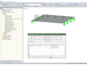 Carga em linha trapezoidal gerada com macro