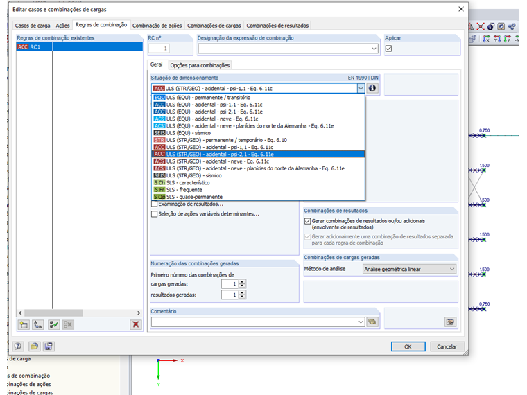 Combinação acidental