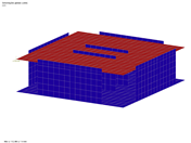 Deformação devido a definição incorreta da direção da rotura
