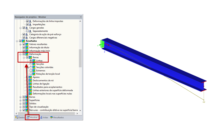 Visualização de resultados: Linhas e atributos de preenchimento