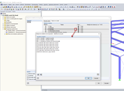 Seleção do relatório de impressão – detalhes da secção