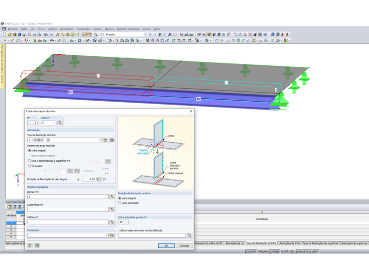 Libertação de linha 1