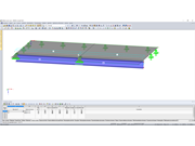 Apoio nodal nas barras 1 e 2