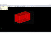 Novas linhas de contorno selecionadas da superfície superior