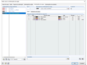 Combinações de carga completamente geradas