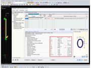 Resultados detalhados para dimensionamento