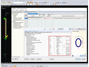 Resultados detalhados para dimensionamento