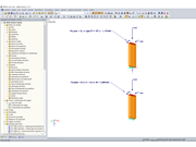 Estrutura calculada com as duas opções