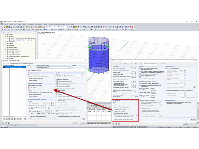 Sistema com não linearidades